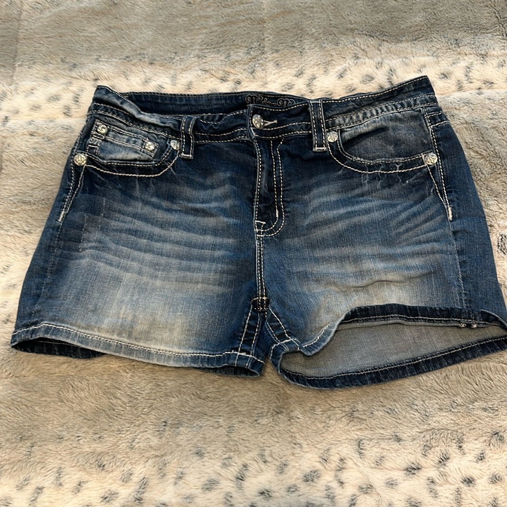 Miss me mid rise denim shorts